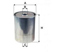 MAHLE KX 24D - Filtro de combustible para A6 (4F), Z4 (E86), Orion III (GAL), Civic VIII, i30 (FD), Clase C (S204), Bipper (A