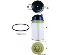 MAHLE KX 406D Filtro combustible Filtro de Combustible Cartucho filtrante