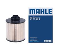 MAHLE KX 420D Filtro combustible Cartucho filtrante Compatible con PEUGEOT 208 I Hatchback CA, CC 2008 I A94, CU 308 SW II LC, LJ, LR, LX, L4, FORD Fiesta Mk6 Hatchback CB1, CCN, JA8, JR8, CITROËN