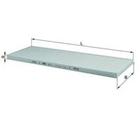 MAHLE LA 11 Filtro de habitáculo para VW Golf VII Hatchback (5G1, BQ1, BE1, BE2)