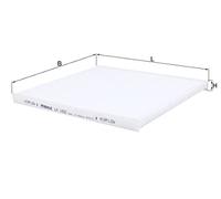 MAHLE LA 1202 Filtro de aire interior de cabina - Filtro de polen - Coche