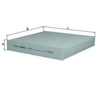 MAHLE LA 293 Filtro de habitáculo para FORD Focus Mk2 Familiar (DA, FFS, DS)