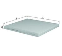 MAHLE LA 301 Filtro de habitáculo para BMW X1 (E84) para HYUNDAI i40 CW (VF)