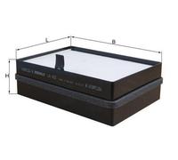 MAHLE LA 432 Filtro de habitáculo para SCANIA 3 - series 4 - series G I P I R I