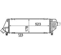 MAHLE Ladeluftkühler CI305000P