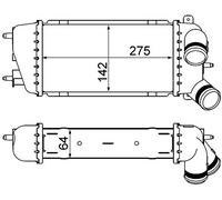 MAHLE Ladeluftkühler CI309000S