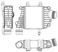 MAHLE Ladeluftkühler CI410000P