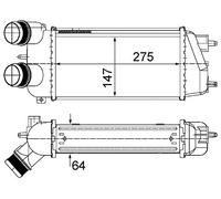 MAHLE Ladeluftkühler CI494000S
