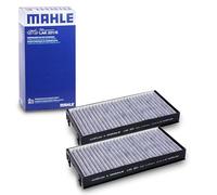 MAHLE LAK 221/S - Filtro de aire interior de cabina - Filtro de polen activado por carbón - con protección contra olores - Coche