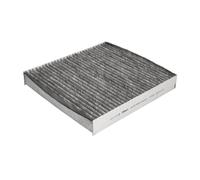 MAHLE LAK 297 - Filtro de aire de cabina interior - Filtro de polen activado por carbón - con protección contra olores - Coche