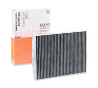 MAHLE LAK 63 Filtro de habitáculo para VW GOLF III (1H1) Filtro de carbón