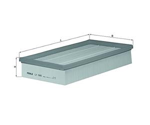 MAHLE Luftfilter LX1649
