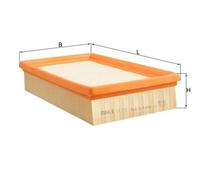 MAHLE LX 112 Filtro de aire para SEAT Ibiza I Hatchback (021A, 21A)