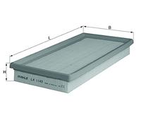 MAHLE LX 1143 Filtro de aire Cartucho filtrante
