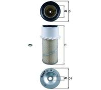 MAHLE LX 14 Filtro de aire para DEUTZ-FAHR AGROKID