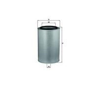 MAHLE LX 273 Filtro de aire para VW HEAVY SERIES