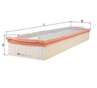 MAHLE ORIGINAL LX 335 Filtro de aire