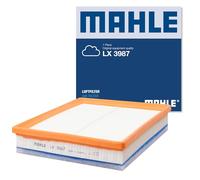 MAHLE LX 3987 Filtro de aire Cartucho filtrante Compatible con OPEL Crossland X P17, P2QO Grandland X A18, P1UO Combo E Furgoneta/Familiar X19, K9, FIAT Ducato Camión de plataforma/Chasis 250, 290