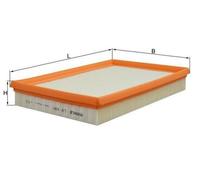 MAHLE LX 430 Filtro de aire para OPEL Calibra A (C89) Vectra B Sedán (J96)