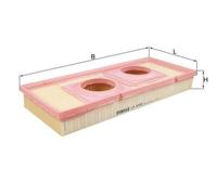 MAHLE LX 4459 Filtro de aire