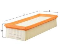 MAHLE LX 632 Filtro de aire para MG MGF (RD) para ROVER 200 Fastback (XW)