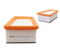 MAHLE LX 773 Filtro de aire Cartucho filtrante para Vehículos Compatible con VW T-Roc A11, D11 Golf VII Variant BA5, BV5 TOURAN 1T1, 1T2 Lupo/Lupo 3L 6X1, 6E1 Scirocco III 137, 138, OPEL