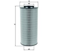 MAHLE LX 918 Filtro de aire para VW Polo IV Hatchback (9N, 9A) POLO (6N2)