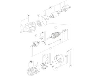 Mahle Molido eorig MS 347 Motor de arranque