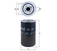 MAHLE OC 27 Filtro de aceite Filtro de aceite motor para ZETOR Major