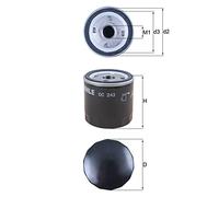 MAHLE Ölfilter OC243