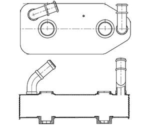 MAHLE Ölkühler, Automatikgetriebe CLC178000S