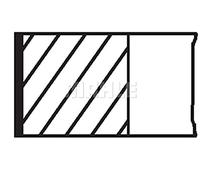 Mahle Original 004 06 N0 Bloque de Motor