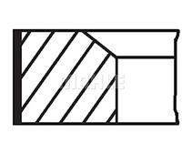 MAHLE Original 040 17 N0 Juego De Aros De Pistn