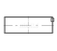 MAHLE ORIGINAL 081 PL 21714 050 Cojinete de biela Casquillo de Biela Casquillo de Biela