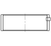 MAHLE ORIGINAL 081 PL 21836 000 Cojinete de biela Casquillo de Biela Casquillo de Biela