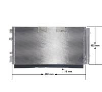 MAHLE ORIGINAL AC 44 000S Condensador, aire acondicionado