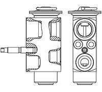 MAHLE ORIGINAL AVE 113 000P Válvula de expansión aire acondicionado Válvula de Expansión Válvula de Expansión