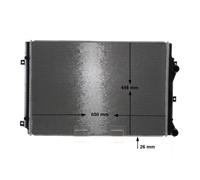 MAHLE ORIGINAL CIR 32 000S Refrigerador baja temperatura, aire de admisión