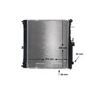 MAHLE CR 1964 000S refrigeración agua y freón