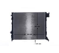 MAHLE ORIGINAL CR 1967 000S Radiador, refrigeración del motor