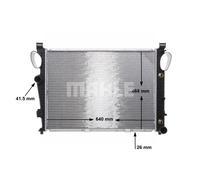 MAHLE ORIGINAL CR 304 000S Radiador, refrigeración del motor