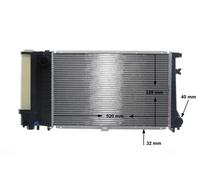 MAHLE ORIGINAL CR 482 000S Radiador, refrigeración del motor