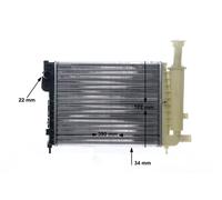 MAHLE ORIGINAL CR 491 000S Radiador, refrigeración del motor