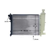 MAHLE CR 90 000S Radiador, refrigeración del motor