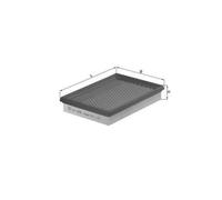 MAHLE ORIGINAL LX 1038 Filtro de aire para AUDI A6 Avant (4B5, C5)