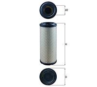 Mahle Original LX 2958 Compartimentos de Motor