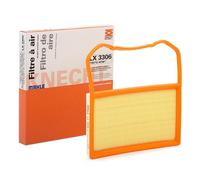 MAHLE ORIGINAL LX 3306 Filtro de aire para VW Polo Schrägheck (6R1, 6C1)