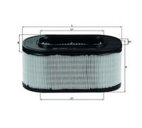 MAHLE ORIGINAL LX 558 Filtro de aire