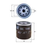 MAHLE ORIGINAL OC 140 Filtro de aceite Filtro de aceite motor