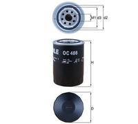 Mahle Filter OC486 Filtro De Aceite